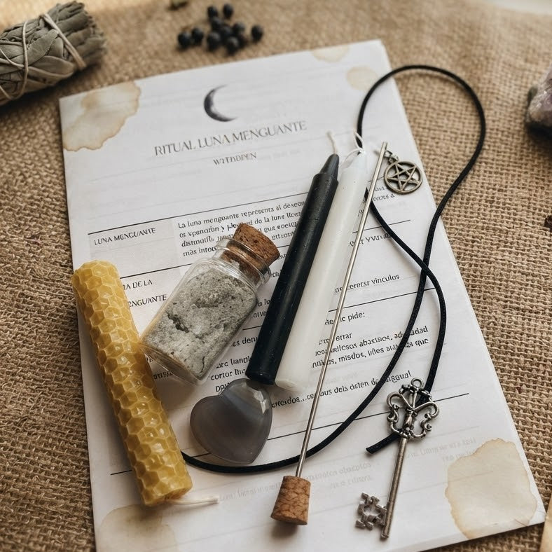 🌕 KIT RITUAL LUNA MENGUANTE