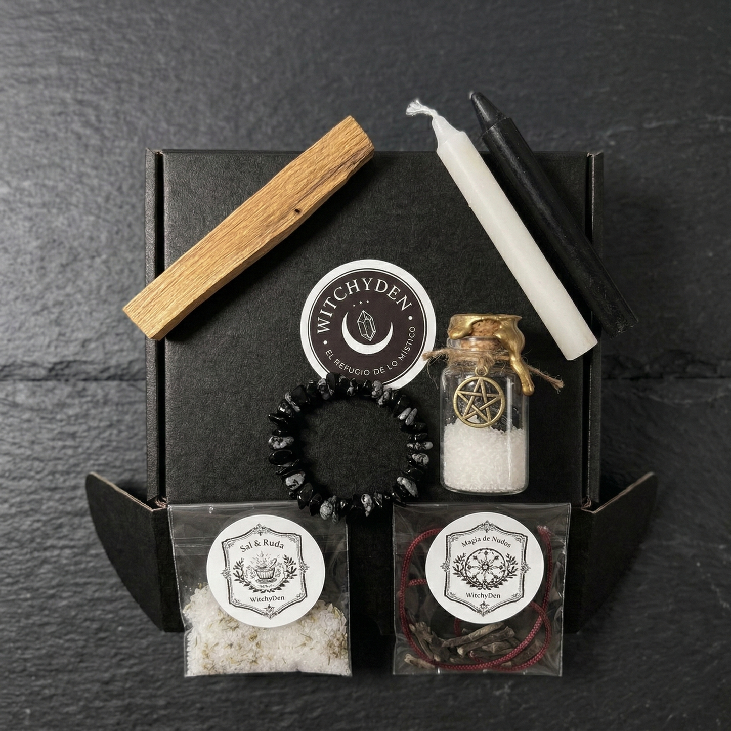 🖤 KIT RITUAL DE PROTECCIÓN · Cortar, reforzar y protegerte