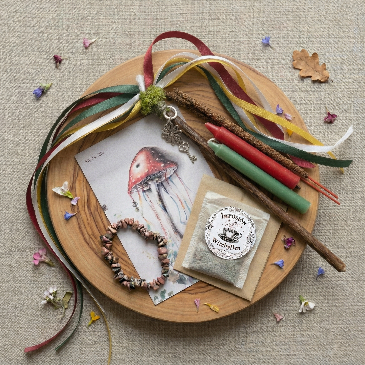 🪵 KIT RITUAL DE BELTANE · Lo que se entrelaza, se sostiene