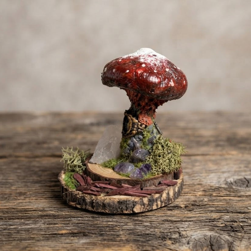 🍄🟣 MYSTIC MUSHROOM · AMANITA PEQUEÑA