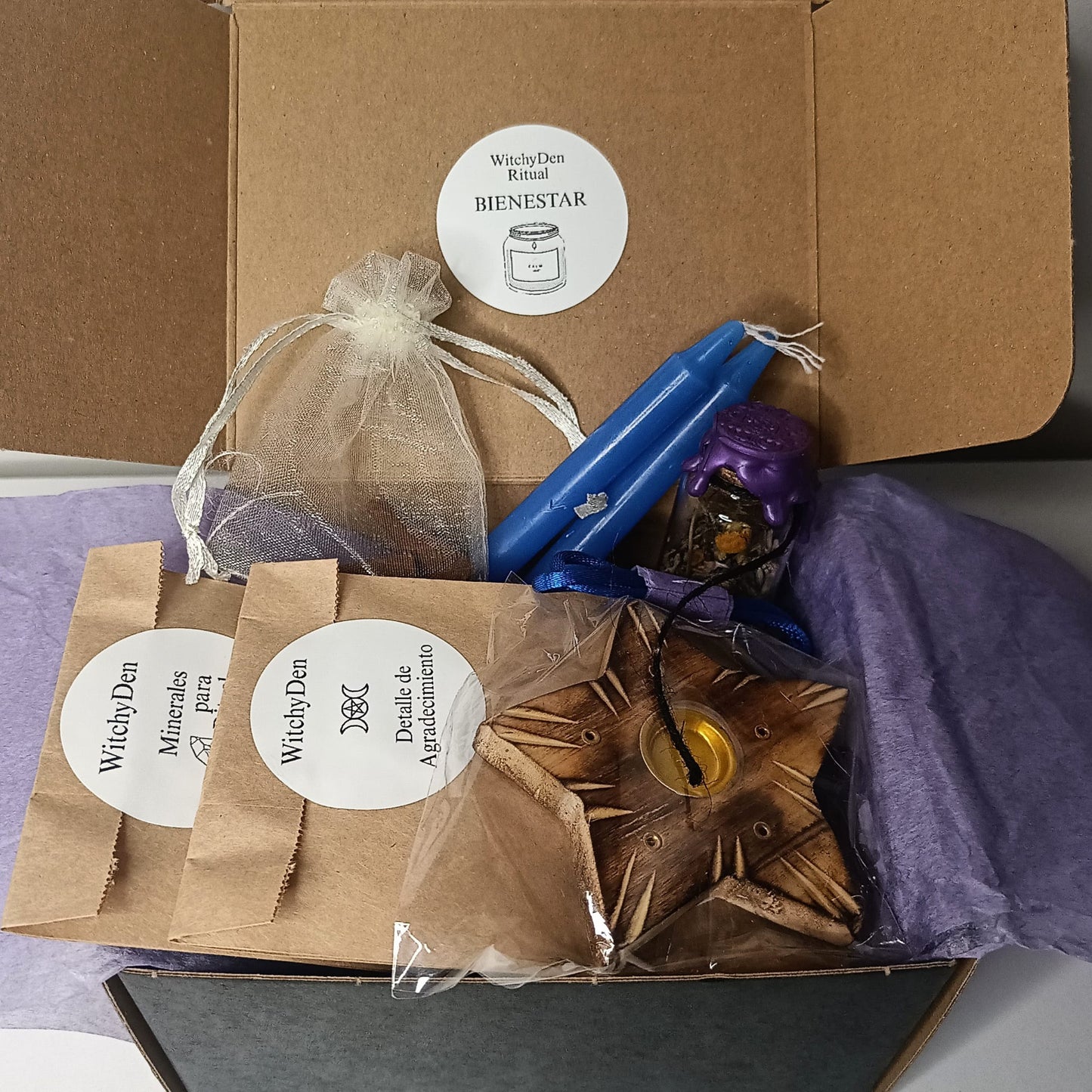 🪻 KIT RITUAL BIENESTAR - Calma, Serenidad y Conexión.