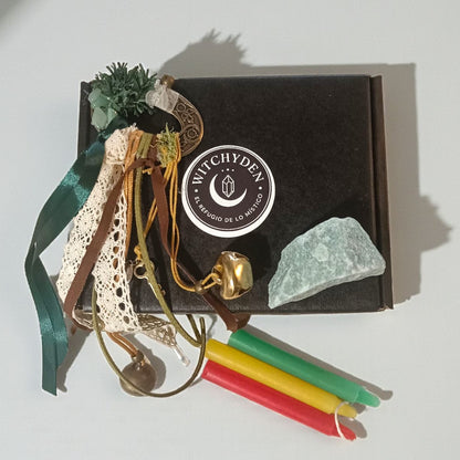 🎄 KIT RITUAL DE YULE · Sembrar firmeza, cosechar abundancia