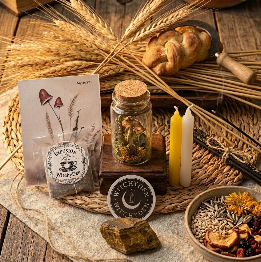 🌾 KIT RITUAL DE LA COSECHA (LAMMAS) 2026
