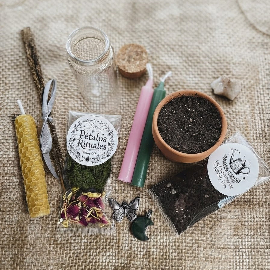 🌒 KIT RITUAL LUNA CRECIENTE