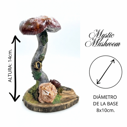 🍄🟠 MYSTIC MUSHROOM · CALCITA NARANJA