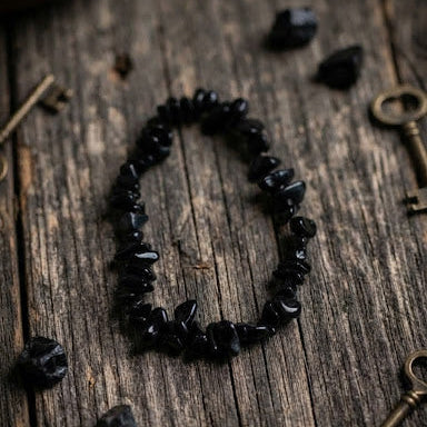 ◼️ PULSERA OBSIDIANA · PROTECCIÓN