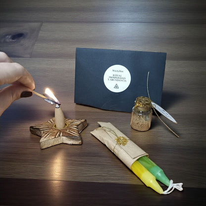 ⭐ KIT RITUAL PROSPERIDAD Y ABUNDANCIA | Camina hacia el éxito que mereces.