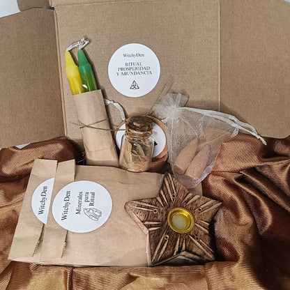 ⭐ KIT RITUAL PROSPERIDAD Y ABUNDANCIA | Camina hacia el éxito que mereces.