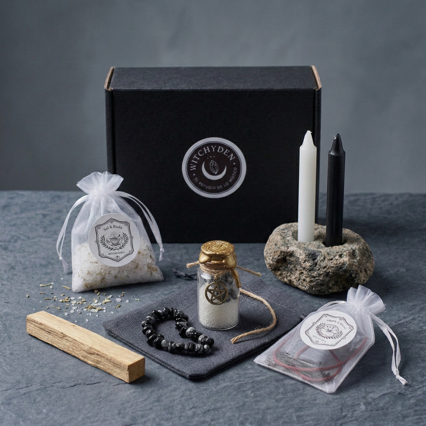 🖤 KIT RITUAL DE PROTECCIÓN · Cortar, reforzar y protegerte