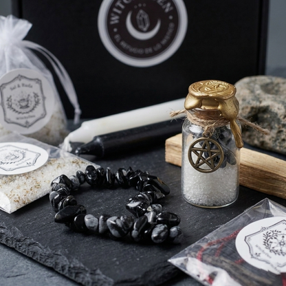 🖤 KIT RITUAL DE PROTECCIÓN · Cortar, reforzar y protegerte