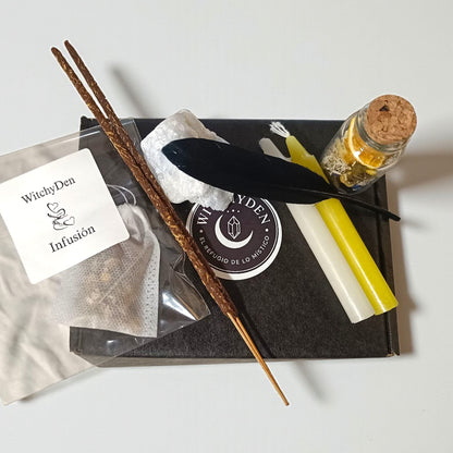 ❄️ KIT RITUAL LUNA LLENA DICIEMBRE · Cold Moon - Mente clara