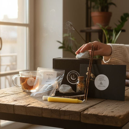 ❄️ KIT RITUAL LUNA LLENA DICIEMBRE · Cold Moon - Mente clara