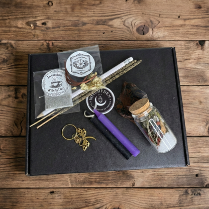 ⚖️ KIT RITUAL LUNA LLENA MARZO · La balanza de lo que pesa y lo que sostiene (Luna de Gusano)