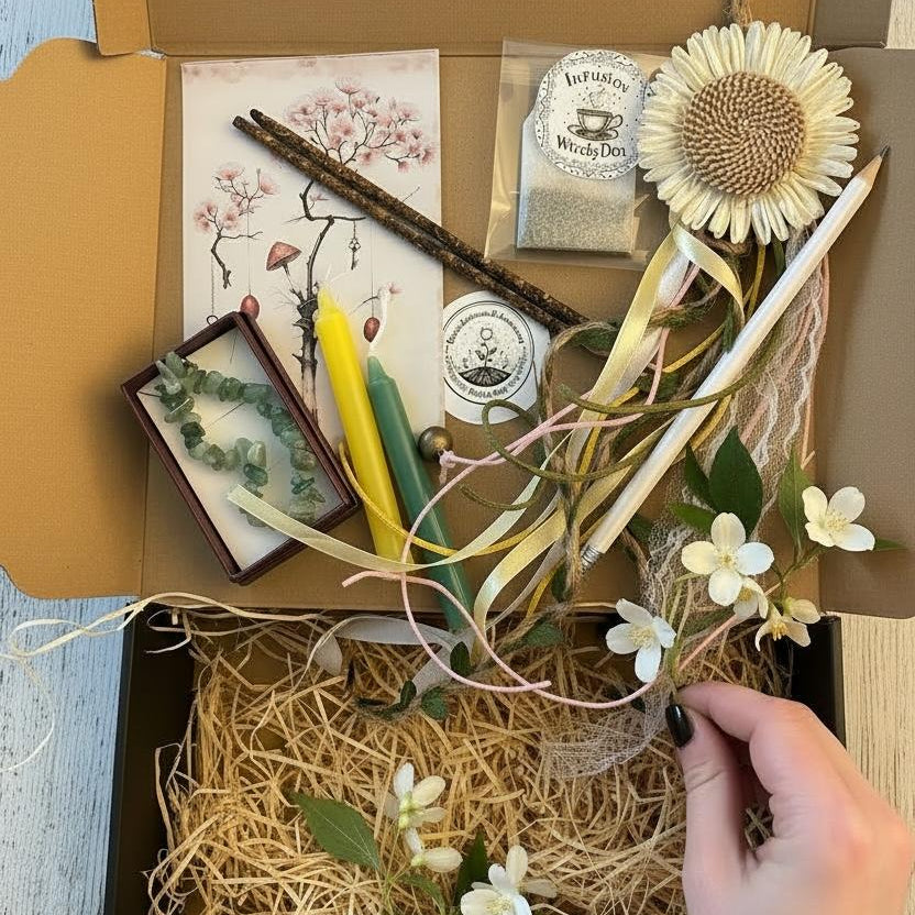 🌻 KIT RITUAL OSTARA · El despertar del ciclo (Equinoccio de Primavera)