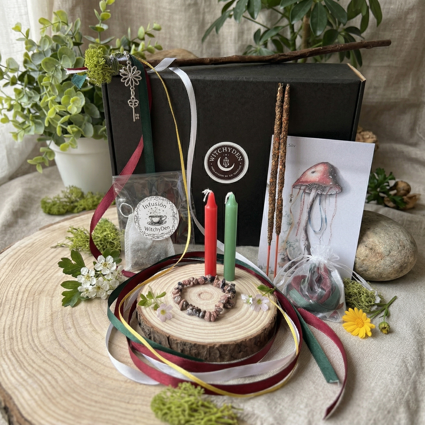 🪵 KIT RITUAL DE BELTANE · Lo que se entrelaza, se sostiene