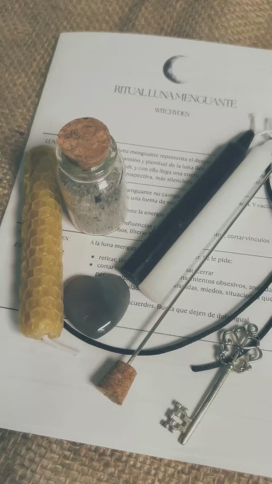 🌕 KIT RITUAL LUNA MENGUANTE