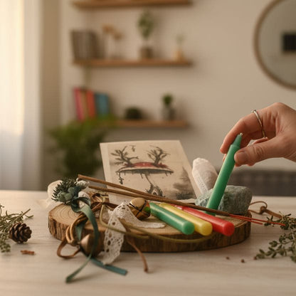 🎄 KIT RITUAL DE YULE · Sembrar firmeza, cosechar abundancia